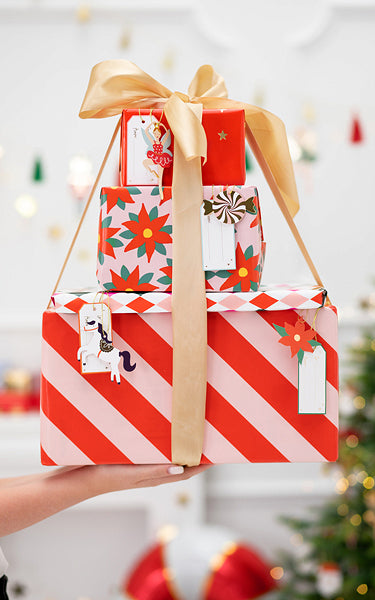 Geschenkpapier mit Weihnachtsmuster