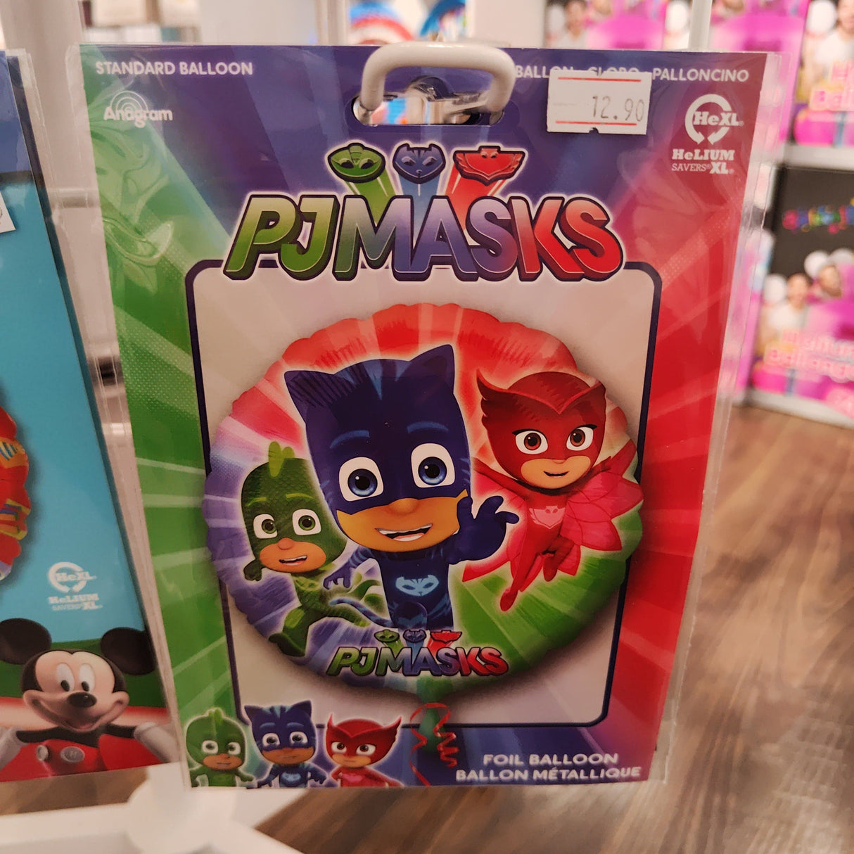 Ballone PJ Masks, Metallic Mix (1 Stk.)