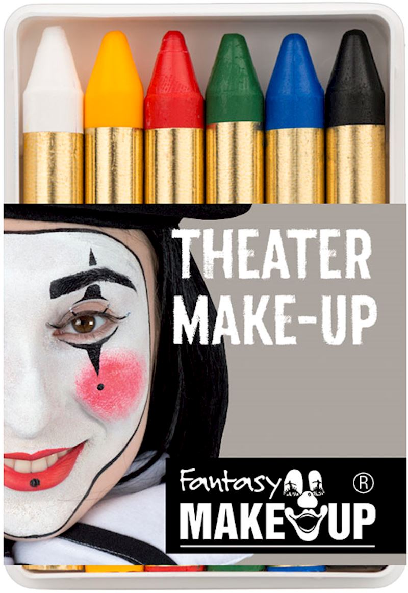 Schminkstifte Theater Make-up (6 Stk.)