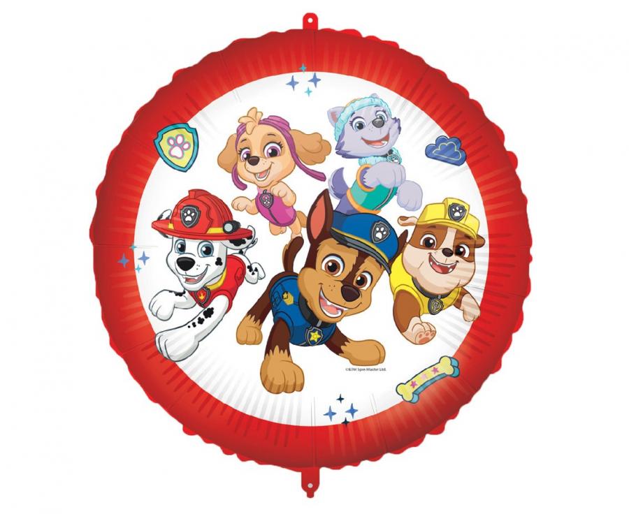 Ballone Paw Patrol 46cm, Metallic Mix (1 Stk.)