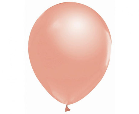 Beauty&Charm Luftballons, rose-gold metallic 12“ / 10 Stk.