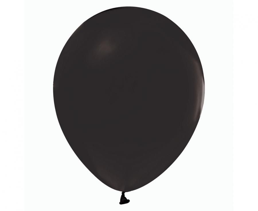Beauty&Charm Luftballons, pastell schwarz 10“ / 10 Stk.