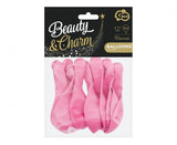 Beauty&Charm Luftballons, pastellrosa 12“ / 10 Stk.