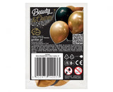 Beauty&Charm Luftballons, 3 x gold, 2 x black / 10 Stk.