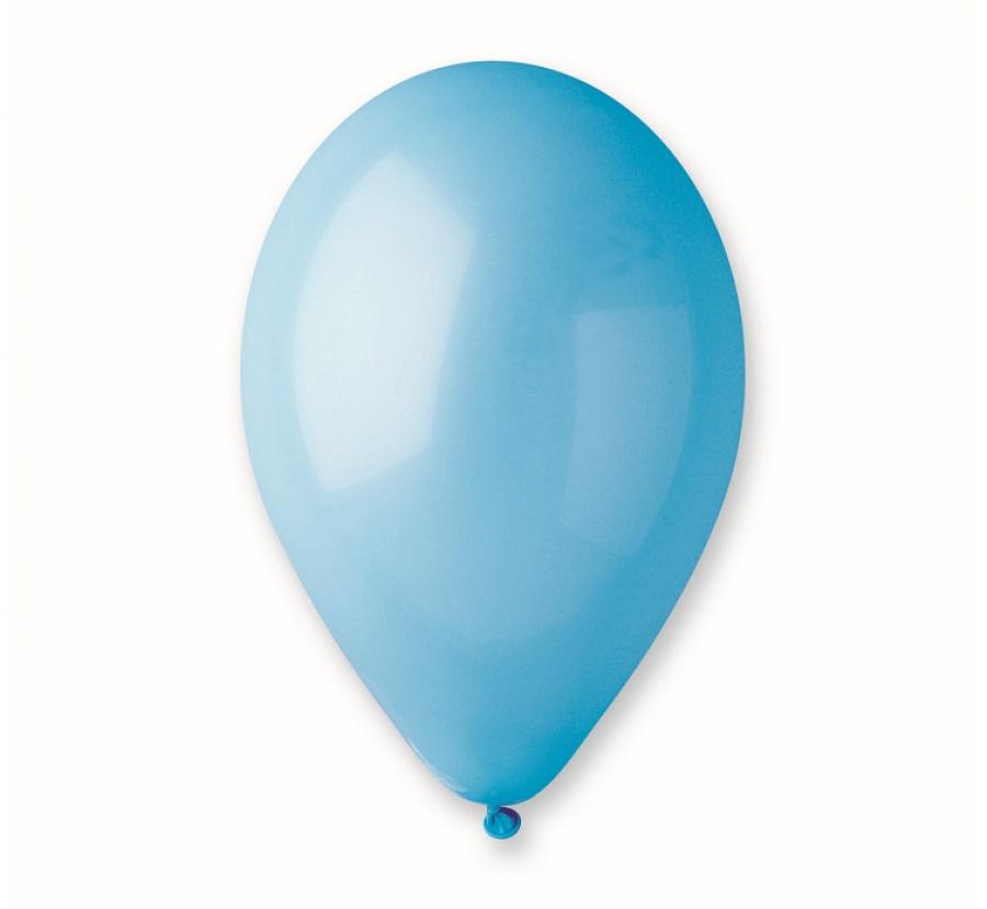 Premium-Ballons, pastell hellblau, 10“ / 10 Stück.