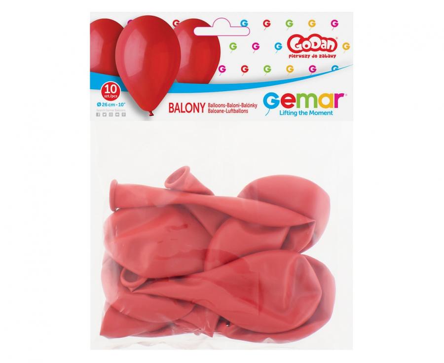 Premium-Ballons, pastellrot, 12“ / 10 Stück.