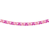 Banner Kutsche - pink - 3.6m (1 Stk.)