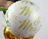 Folienballon Mr & Mrs, 45cm