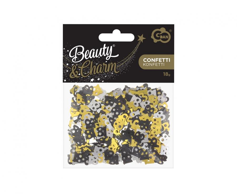Konfetti ''18'', Metallic mix (18g)