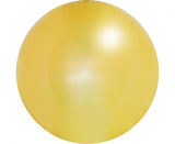 Latexballon rund - Crystal gold - 46cm/18''