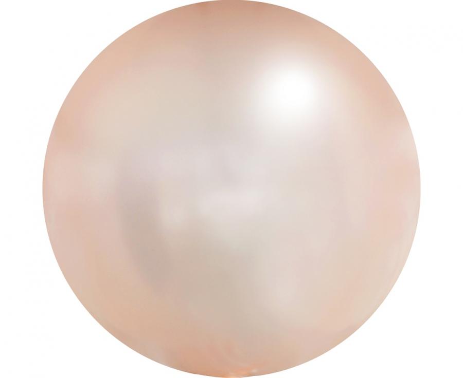 Latexballon rund - Crystal gold - 46cm/18''