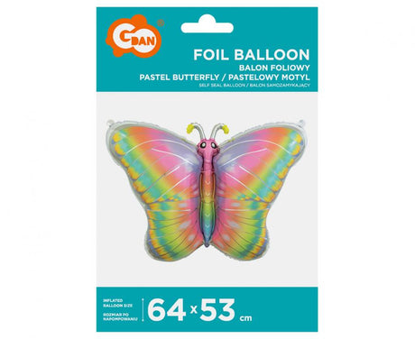 Ballone Schmetterling 64 x 53 cm (1 Stk.)