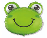 Folienballon Frosch, 63x70cm