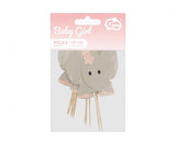 Cake Topper Elefant (10 Stk.)