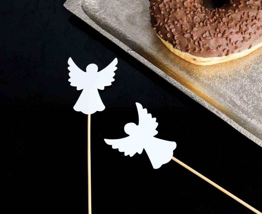 Cake Topper Engel (12 Stk.)