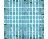 Vorhangfransen Deco Quadratisch, Metallic-Türkis, 100 x 200 cm