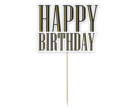 Tortenaufleger B&G Party - Alles Gute zum Geburtstag, 13 cm