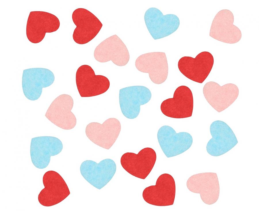 Papierkonfetti Liebe liegt in der Luft, Mix, 20g