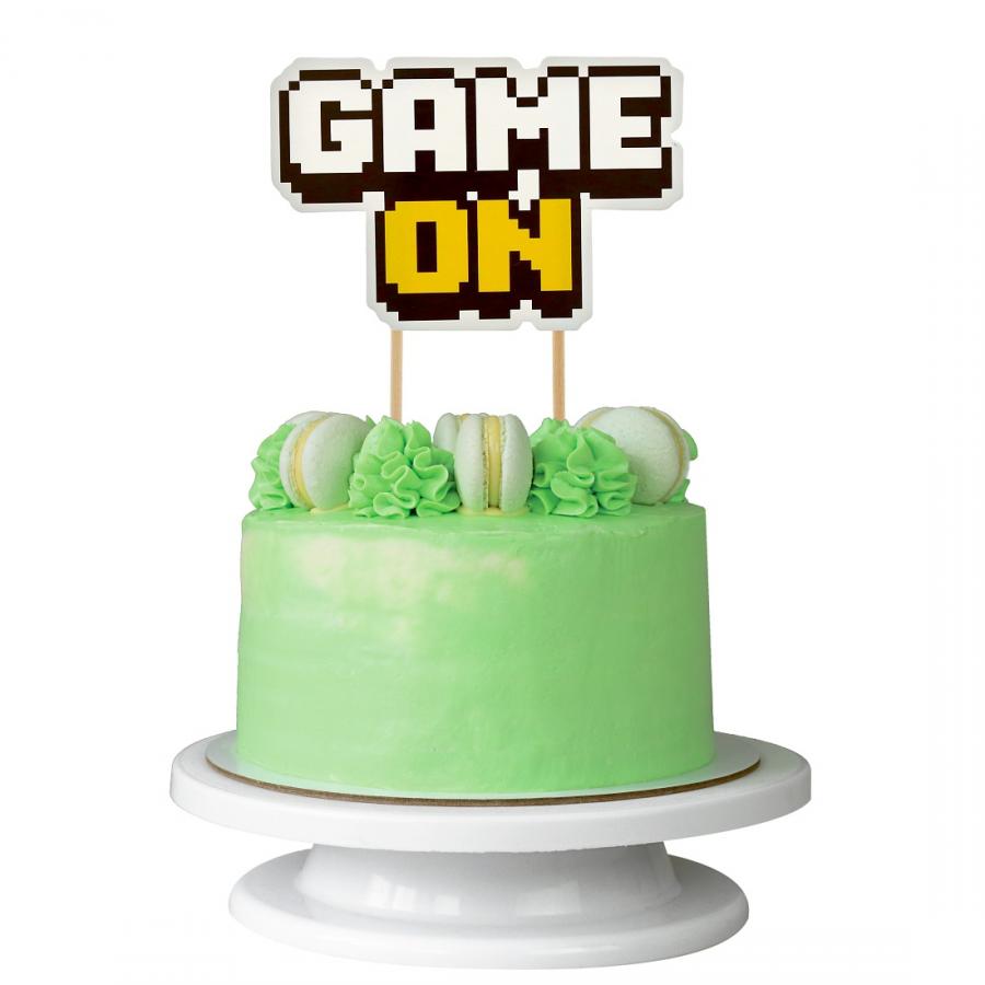 Cake topper Game on