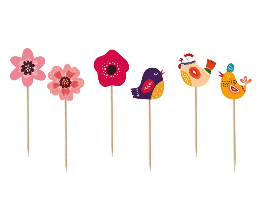 Cake Topper Summer - Have Fun (6 Stk.)