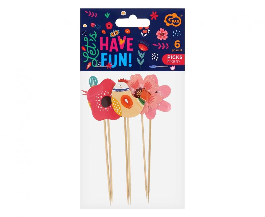 Cake Topper Summer - Have Fun (6 Stk.)