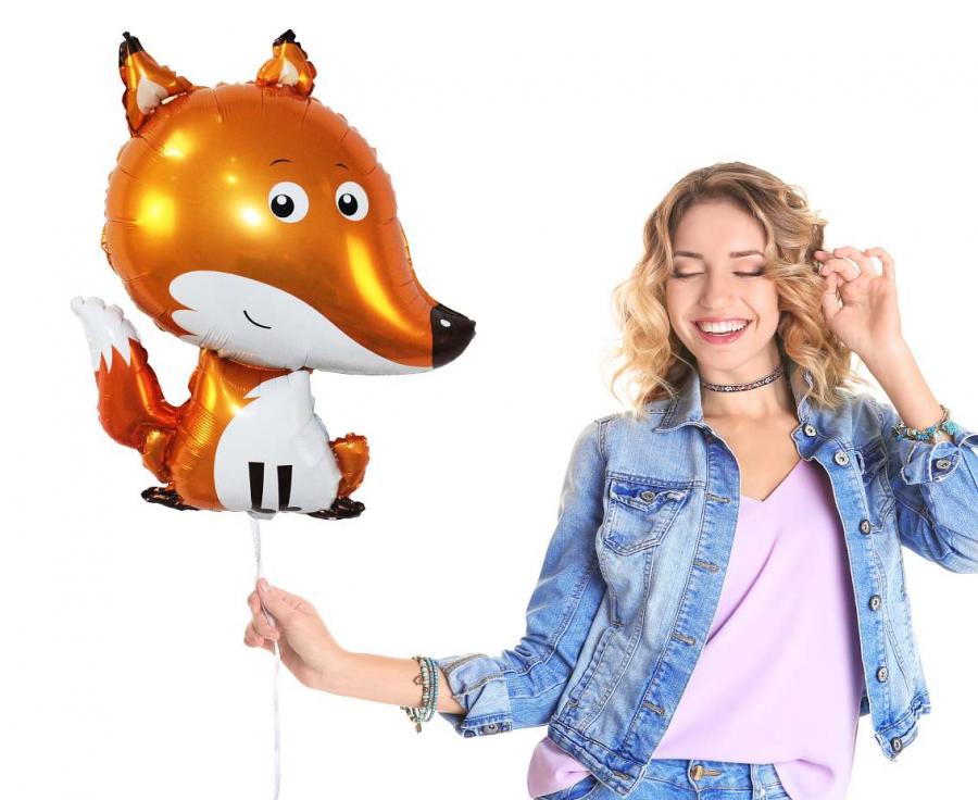 Fuchs Folienballon, 62x50 cm