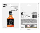 Whisky-Folienballon, 32x65 cm