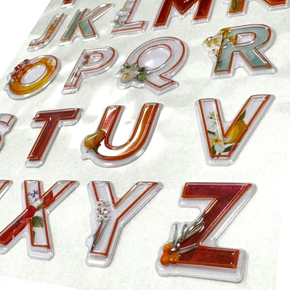 Stickers, Letters, Briefe Pop-Up Aufkleber