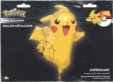 Ballone Pikatchu 78cm, Metallic Mix (1 Stk.)
