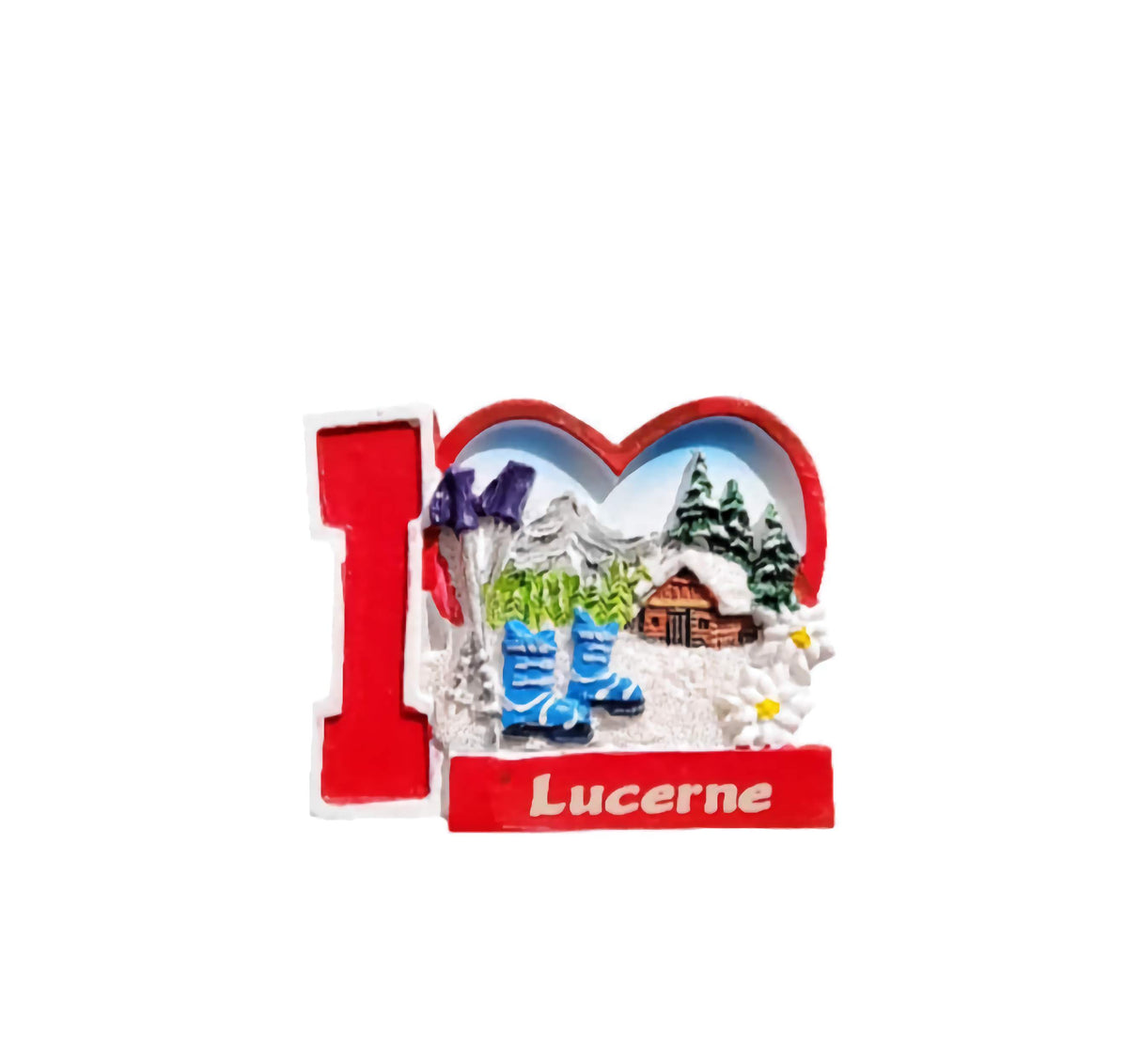 Magnet - I love Lucerne