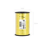 Kunststoffband gold 5mm/225m (Mengenrabatt)