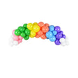 Ballongirlande Rainbow 200cm Metallic Mix
