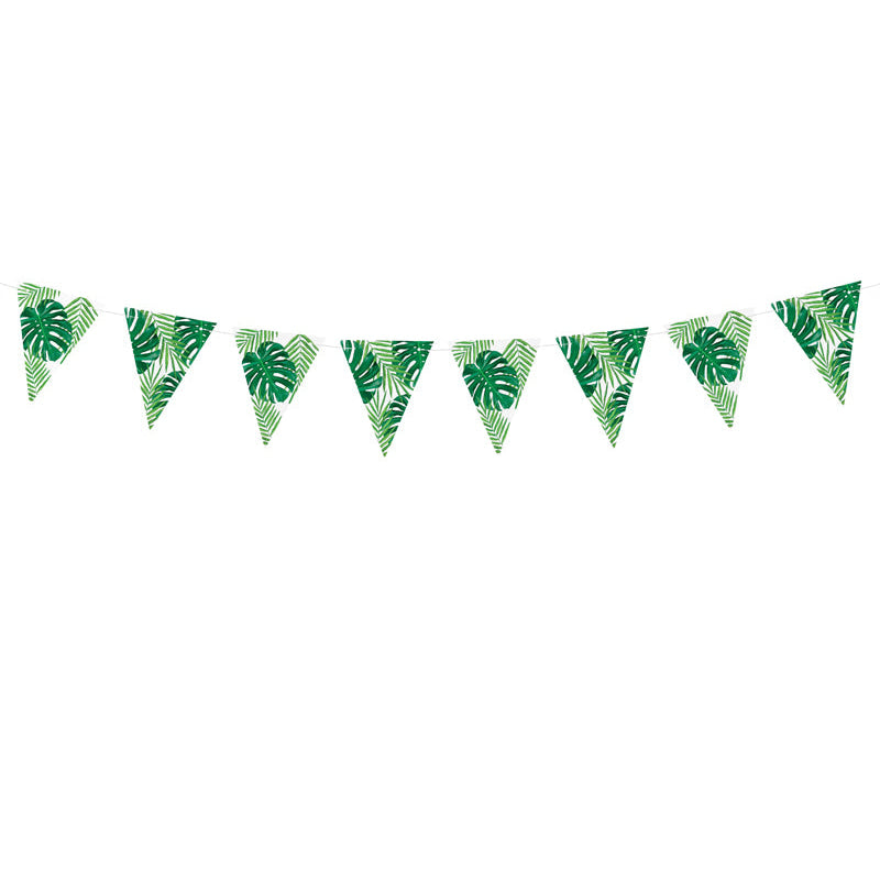 Banner Aloha Grillparty 1.3m Pastell grün (1 Stk.)