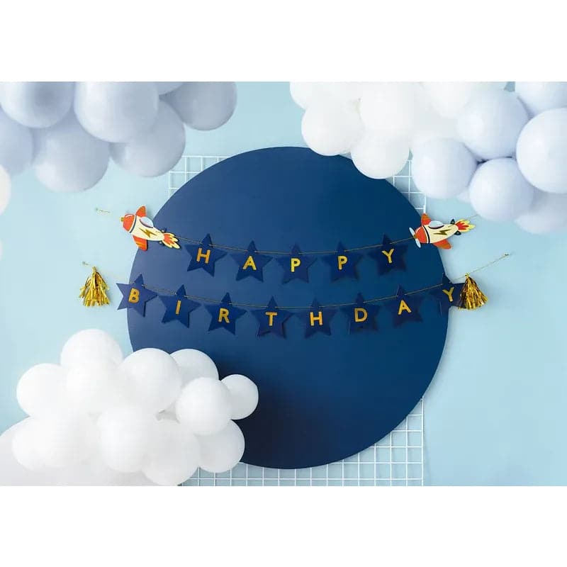 Banner Flugzeuge 2.5m Metallic Mix (1 Stk.)