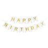 Banner Happy Birthday 150cm div. Farben (1 Stk.)