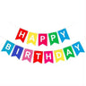 Banner Happy Birthday 150cm div. Farben (1 Stk.)