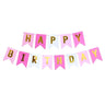 Banner Happy Birthday 150cm div. Farben (1 Stk.)