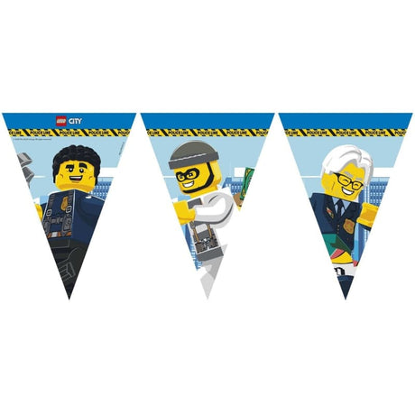 Lego City Flaggen - Banner 2.3m