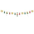 Banner Nussknacker 2m Metallic Mix (1 Stk.)