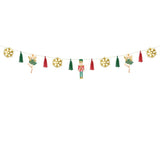 Banner Nussknacker 2m Metallic Mix (1 Stk.)