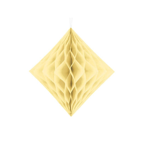 Seidenpapier Diamant 20cm Pastell creme (1 Stk.)