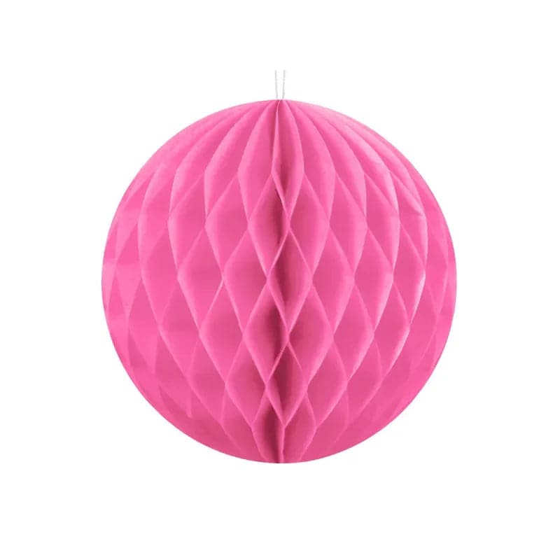 Seidenpapierkugel rosa 10cm