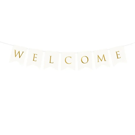 Banner Welcome Home 2.50m Rainbow(1 Stk.)