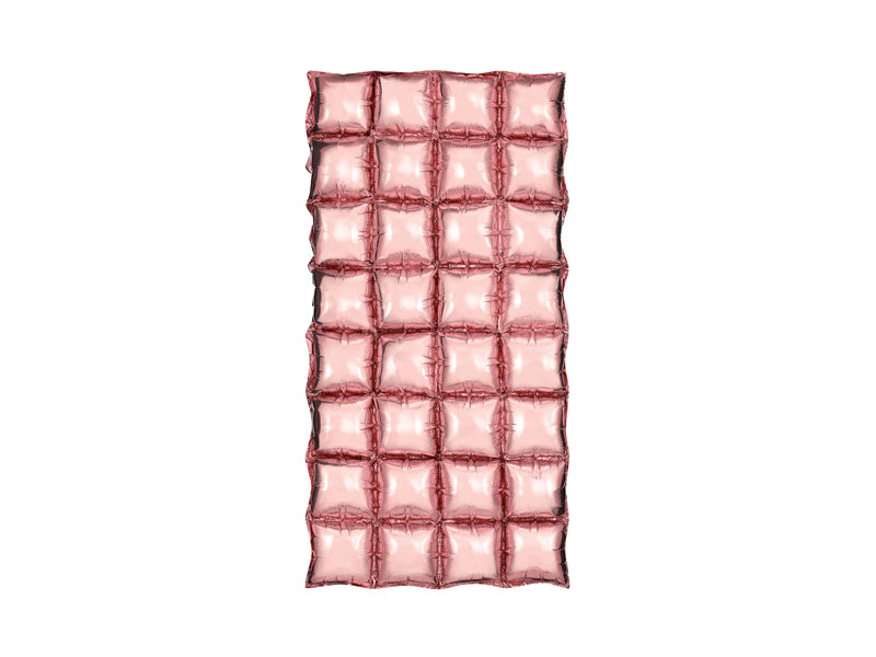 Vorhang Folienballon, Roségold, 72x143 cm (1 Stk.)