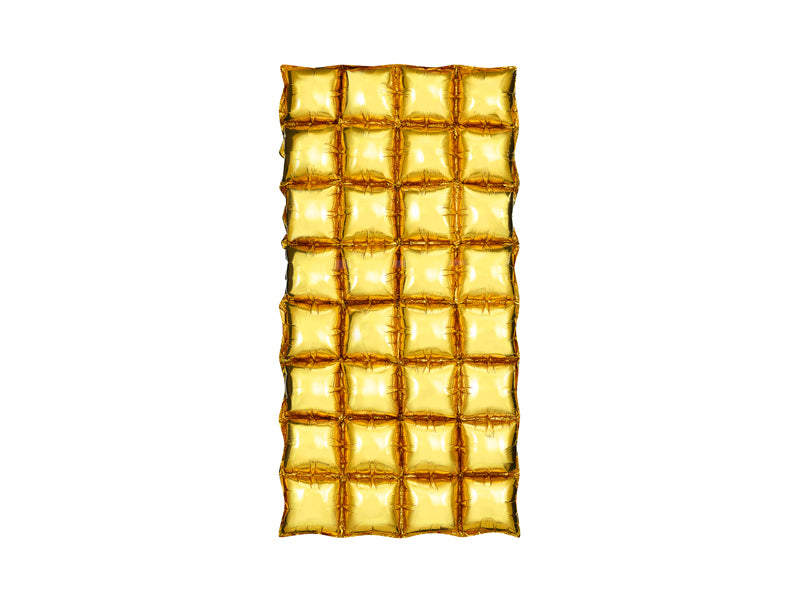 Vorhang Folienballon, Gold, 72x143 cm (1 Stk.)