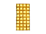 Vorhang Folienballon, Gold, 72x143 cm (1 Stk.)