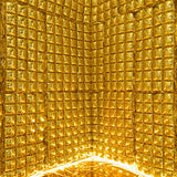 Vorhang Folienballon, Gold, 72x143 cm (1 Stk.)