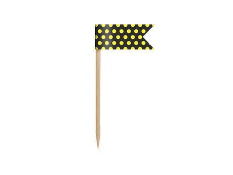 Caketopper Bienchen, Mix, 7cm (6 Stk.)