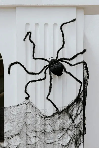 Spinnendekoration, schwarz, 103x75x9cm (1 Stk.)