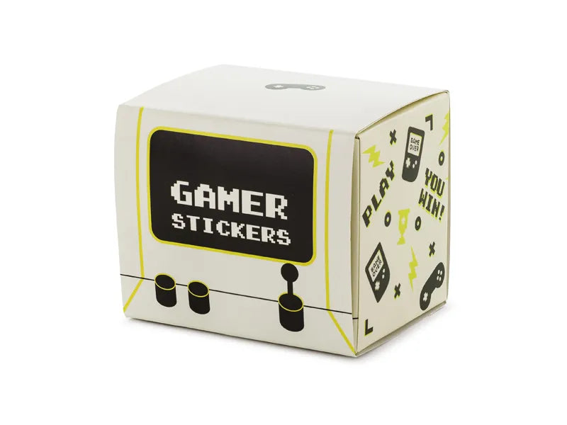 Schulaufkleber, Stickers - Gamer (36 Stk.)
